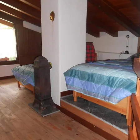 Baita Val Ferret Pra Sec Dağ evi Courmayeur